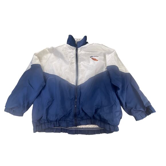Vintage Neff Nylon Windbreaker Jacket Embroidered "Benjamin" BUCS Track & Field - Picture 2 of 8
